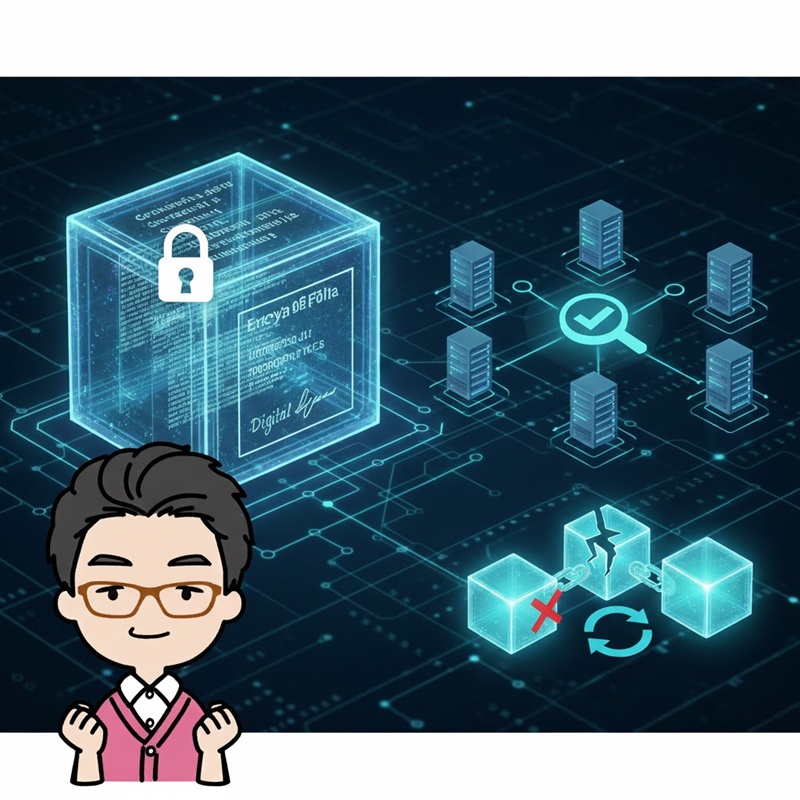 暗号資産　ブロックチェーン