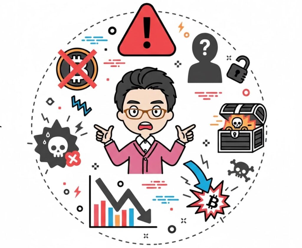 ビットコインの詐欺に注意