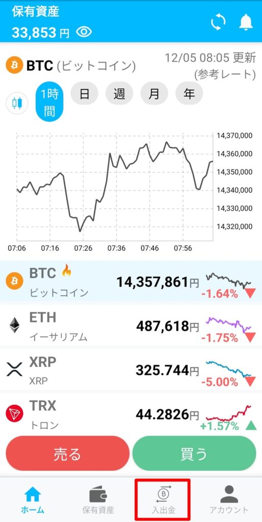 BITPOIN(ビットポイント)住信SBIネット銀行での即時入金方法