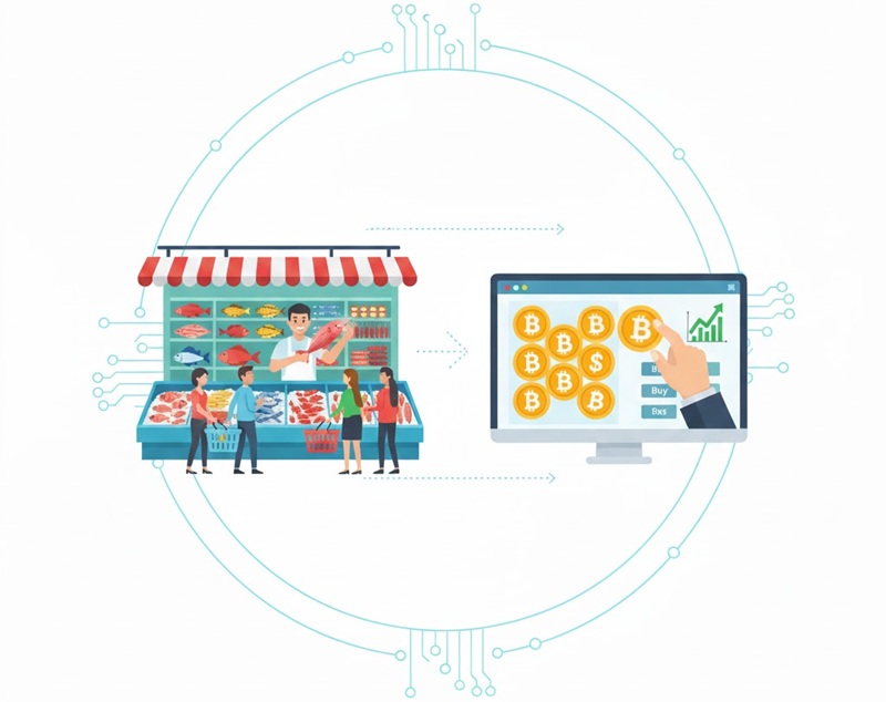 暗号資産取引所の取引所方式と販売所方式の違い