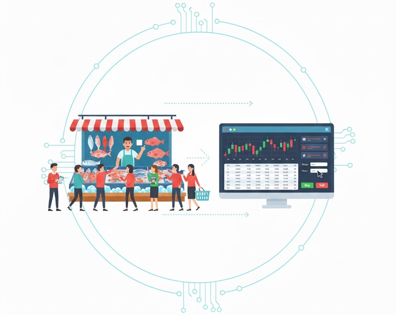 暗号資産取引所の取引所方式と販売所方式の違い